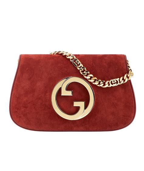 gucci crossbody blondie|Gucci blondie suede.